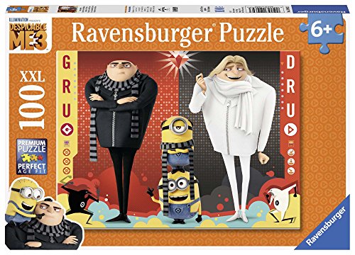 Ravensburger- Despicable Me/Minions Puzzle 100 Piezas, GRU, Mi Villano Favorito 3 (10962)