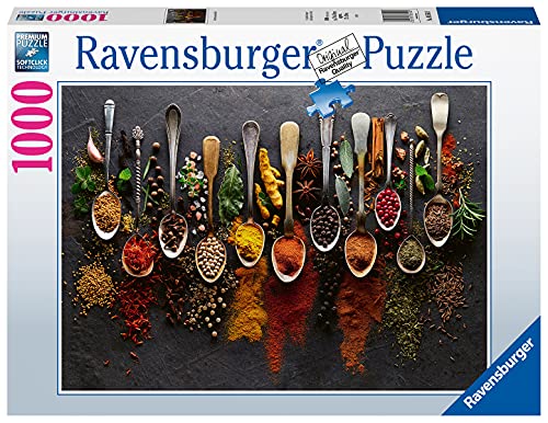 Ravensburger Puzzle 1000 Piezas, Especias del Mundo, Colección Fotos y Paisajes, Puzzle para Adultos, Rompecabezas Ravensburger [Exclusivo en Amazon]