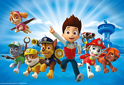 Ravensburger - Puzzle 2 x 12, Paw Patrol A (07586)