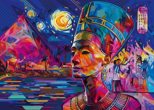 Ravensburger Puzzle, Nefertiti en el Nilo, 1000 Piezas, Puzzle Adultos, 16946 7