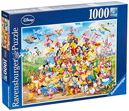 Ravensburger Puzzle, Puzzles 1000 Piezas, Disney Carnaval, Puzzle Disney, Puzzles para Adultos, Puzzle Ravensburger