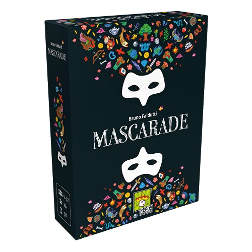 Repos Production Asmodee Mascarade - Juego de Cartas (Contenido en alemán) (RPOD0030)