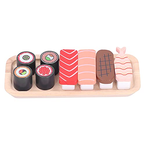 Restaurant Pretend Sushi, Imaginación Que Mejora El Colorido Y Brillante Juguete De Sushi Para El Aprendizaje Temprano Para Niños De 3 Años + Para Play House