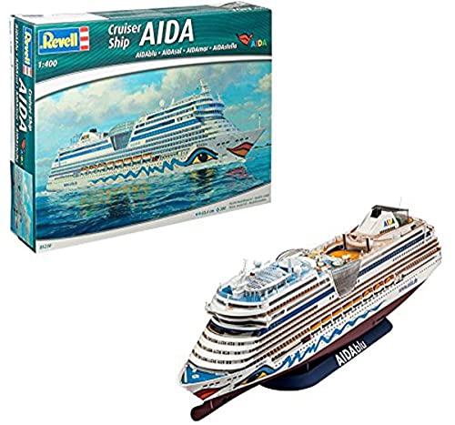 Revell- Maqueta Cruiser Ship BLU, Sol, Mar, Aida Stella, Escala 1:400 (5230) (05230)