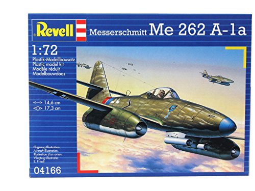 Revell Modellbausatz 04166 - Messerschmitt Me 262 A1a escala 1:72 [importado de Alemania]