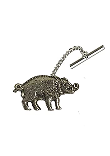 Richard III Jabalí WE-R3BPPIN Tack Tie Pin con cadena de peltre inglés