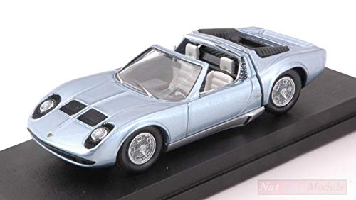 Rio Modelo A Escala Compatible con Lamborghini Miura Roadster Bertone Motor Show Bruxelles 1968 1:43 RI4579