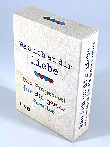 riva Verlag Was ich an Dir Liebe - Das Fragespiel für Die ganze Familie