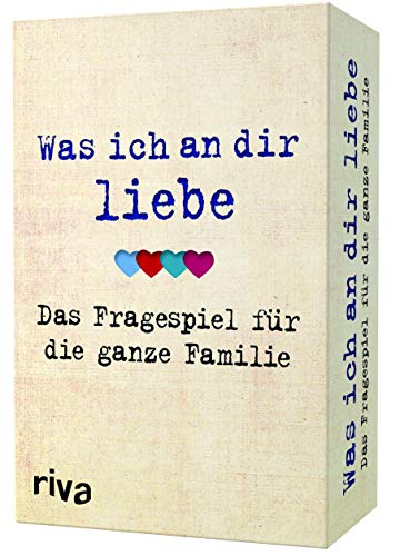 riva Verlag Was ich an Dir Liebe - Das Fragespiel für Die ganze Familie