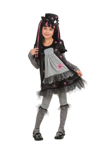 Rubie's - Disfraz infantil de Black Dolly para niña (884681-L)