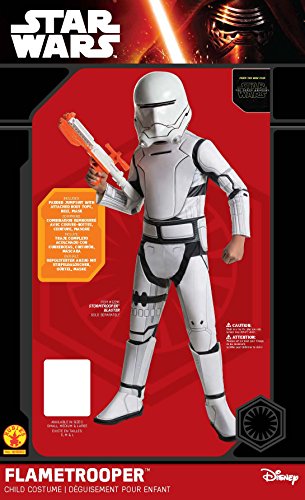 Rubie's - Disfraz oficial de Disney Star Wars Super Deluxe Flametrooper, para niños, talla pequeña