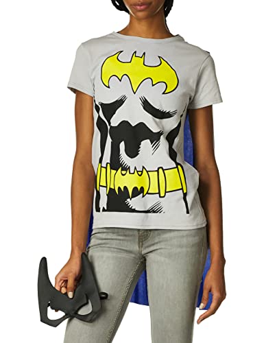 Rubies Juego de Camiseta Oficial de Batman para Mujer, Disfraz para Adulto, Talla Grande