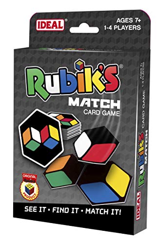 Rubik's 10767 Juego de Cartas, Formas, desafío, Rompecabezas, Multi