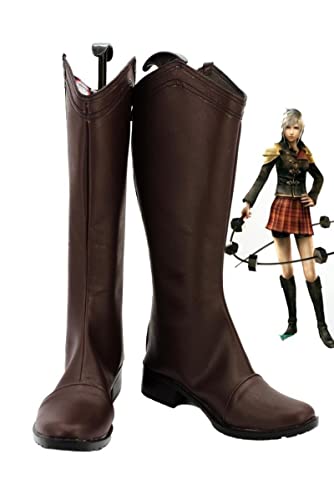 RUIRUICOS Final Fantasy Type-0 Seven Cosplay Shoes Boots Custom Made 38 Female