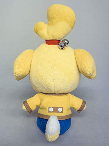 Sanei Boeki Animal Crossing All Star Collection Shizue Isabelle Canela (Sonrisa) (S) Plush Peluche 20.5cm