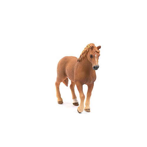 Schleich- Figura de Yegua Quarter, Color Marrón, 10,5cm