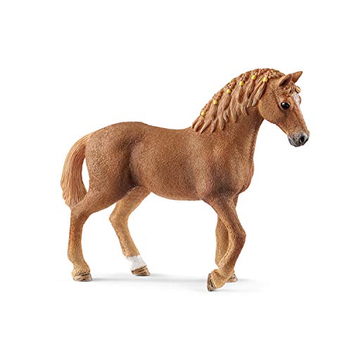 Schleich- Figura de Yegua Quarter, Color Marrón, 10,5cm