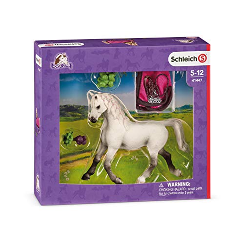 Schleich - Figura yegua árabe con Manta (41447)