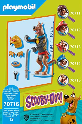 Scooby-Doo - Figura Coleccionable Samurái (Playmobil 70716)