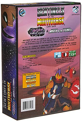 Sentinels of the Multiverse: Shattered Timelines and Wrath of the Cosmos