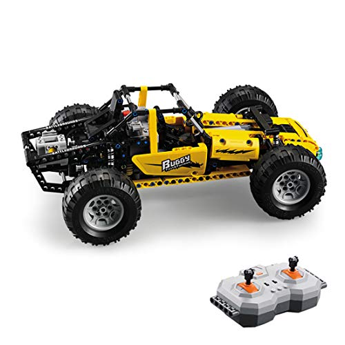 SERBVN Cada C51043W Tech Off-Road Buggy, con Motores, Luces y Control Remoto, Buggy Todoterreno Compatible con Lego Technic - 522 Piezas