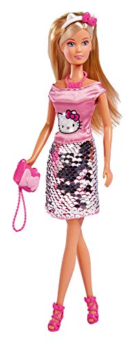 Simba- Steffi, Hello Kitty Muñecas, Multicolor (109283010)