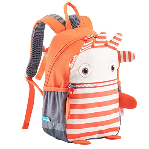 skandika Sorgenfresser | mochila infantil de 1 a 5 años para niñas/niños, 8 L, elementos reflectantes, para exteriores | para guardería o para preescolar (Saggo)