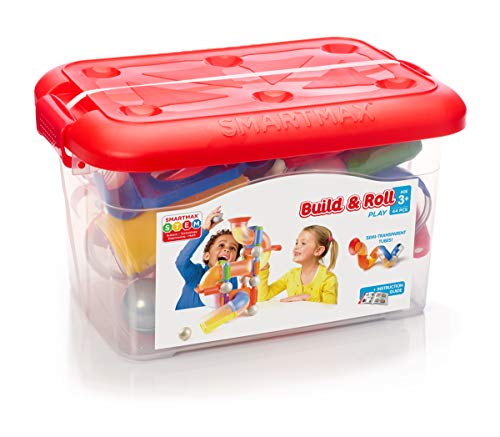 SMARTMAX Build & Roll - Juguetes de construcción (Juego de construcción, Multicolor, 3 año(s), 44 Pieza(s), Niño/niña, Niños)