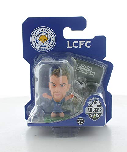 SoccerStarz Jamie Vardy National Soccer Leicester City Football Club Home (Kit clásico) /Figuras