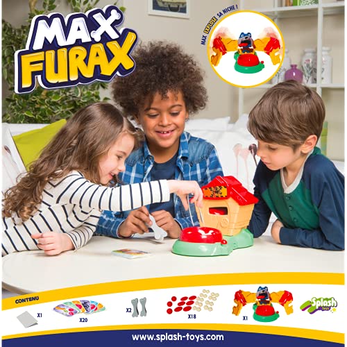 Splash Toys- Juego de Mesa - MAX FURAX, Multicolor (Splashtoys 30101)