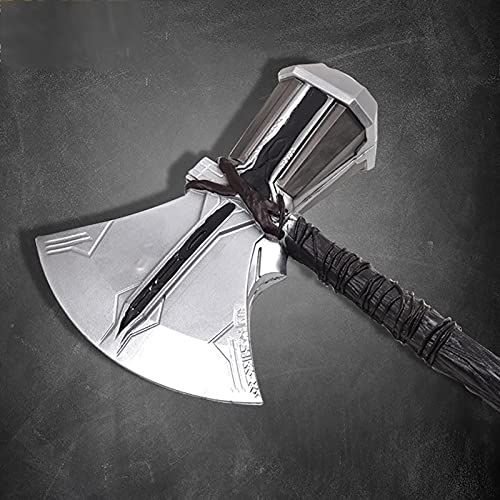 SPOTOR Avengers Stormbreaker Thor Axe PU Foam Thor's Axe 53cm SuperhéRoe Thunder Hammer Toy Martillo de Thor Accesorios Juguetes Interactivos para Padres E Hijos Regalos CumpleañOs