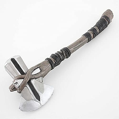 SPOTOR Thor's Hammer 43cm Thor Thor Storm Hacha 52cm Juguete para niños Marvel Thor Hammer Stormbreaveker Axe PROP DE LA REPLICA AVENGIENTE DE INFINITY WAR ' PU Espuma Thor Tormenta Hacha Cosplay Disf