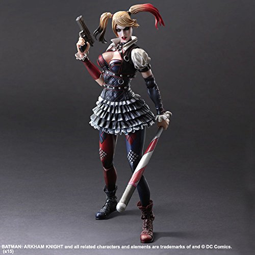 Square Enix Harley Quinn Batman Arkham Knight Play Arts Kai Action Figure