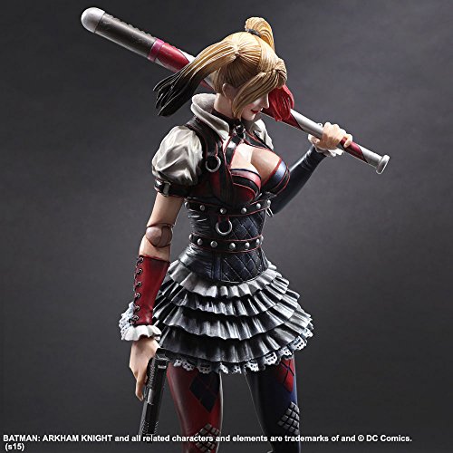 Square Enix Harley Quinn Batman Arkham Knight Play Arts Kai Action Figure