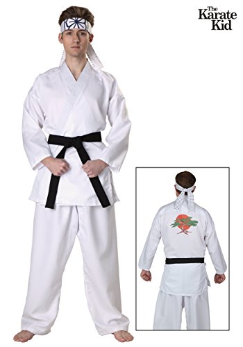 SSCO Pak Inds Karate Kid Daniel San Fancy Dress Costume X-Large