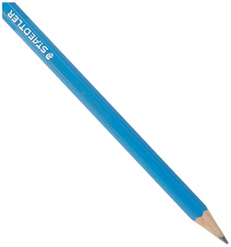 Staedtler 100-3B - Lápiz (3B, Azul, Hexagonal, Alemania, PEFC), 1 unidad