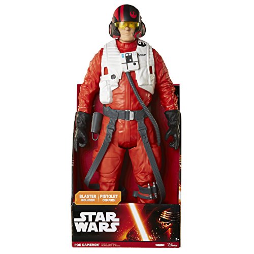 Star Wars - El Despertar de la Fuerza - Figura 45cm, PoE Dameron (90824-EU-PLY)