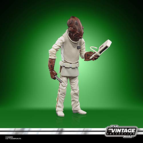 Star Wars La colección Vintage Regreso del Jedi - Figura de Admiral Ackbar a Escala de 9,5 cm - Edad: 4+