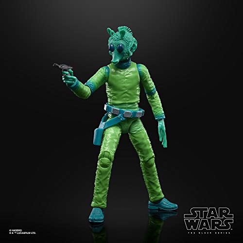 Star Wars The Black Series Greedo - Figura coleccionable para 50 aniversario de Lucasfilm (15 cm)