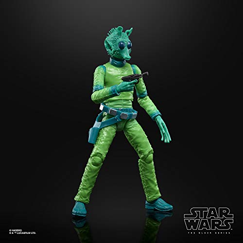 Star Wars The Black Series Greedo - Figura coleccionable para 50 aniversario de Lucasfilm (15 cm)