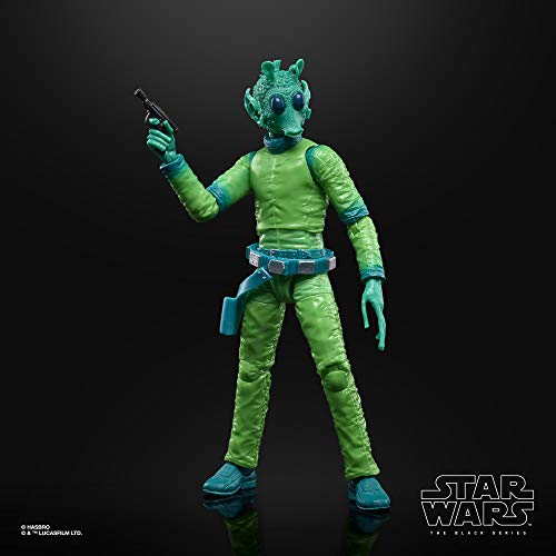 Star Wars The Black Series Greedo - Figura coleccionable para 50 aniversario de Lucasfilm (15 cm)