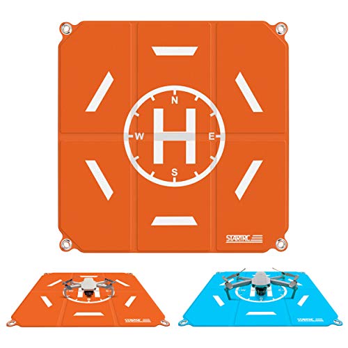 STARTRC Drone Landing Pad,50cm(19”) Plegable rápido portátil Universal Alfombrilla de Aterrizaje para dji Air 2S /Mavic Mini 2 / Mavic Air 2 / Mavic 2 Pro/Zoom/FIMI X8SE/dji FPV Drone