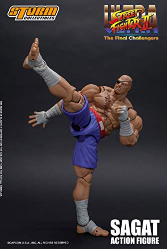 Storm Collectibles Figura Sagat 19 cm. Ultra Street Fighter II: The Final Challengers 1:12