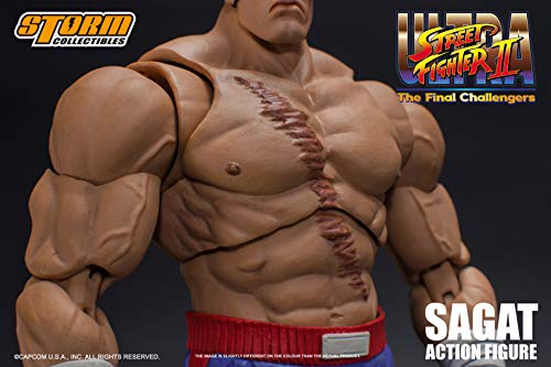 Storm Collectibles Figura Sagat 19 cm. Ultra Street Fighter II: The Final Challengers 1:12