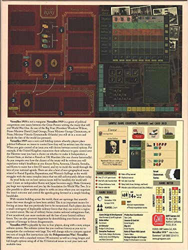 Strategy Game Versailles 1919