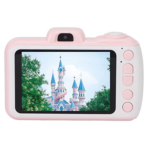 Surebuy Cámara de Dibujos Animados para Niños, Cámara Digital para Niños Resolución de Video 1920x1080 Plástico 20MP con Pantalla HD de 3.5in para la Vida Diaria