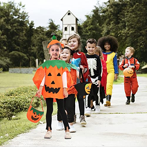 TaimeiMao Disfraz Calabaza Niño,Disfraz de Calabaza de Halloween,Disfraz calabaza bebe,Calabaza Niños de Halloween Disfraz,para Niños Halloween Ropa de Fiesta Cosplay Ropa