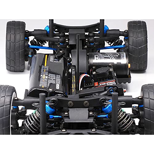 Tamiya 58693 -1:10 RC TA08 Pro Chassis Kit, Coche/vehículo teledirigido, modelismo, Kit, Hobby, Montaje, chasis, Negro