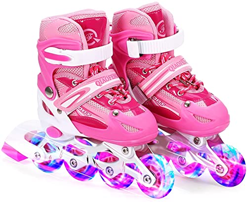 Tante Tina Patines en línea con Luces para niños - Talla Ajustable - 3 Colores Disponibles