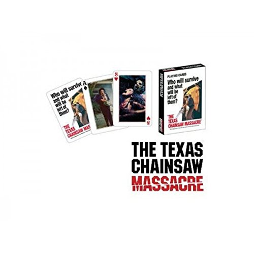 TEXAS CHAINSAW MASACRE BARAJA DE NAIPES 52 CARTAS POQUER